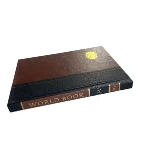 World Book Encyclopedia U-V Vol 20 1979 Childcraft Inc. Blk Brown Gold Hardcover